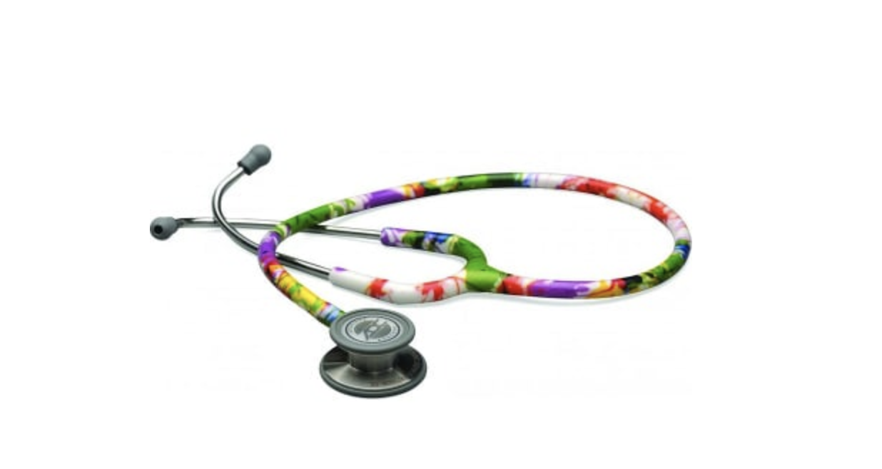 rainbow stethoscope nurse