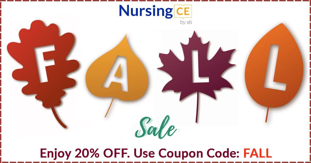 Our Fall Sale is Here | Enjoy 20% OFF Your CNE Courses