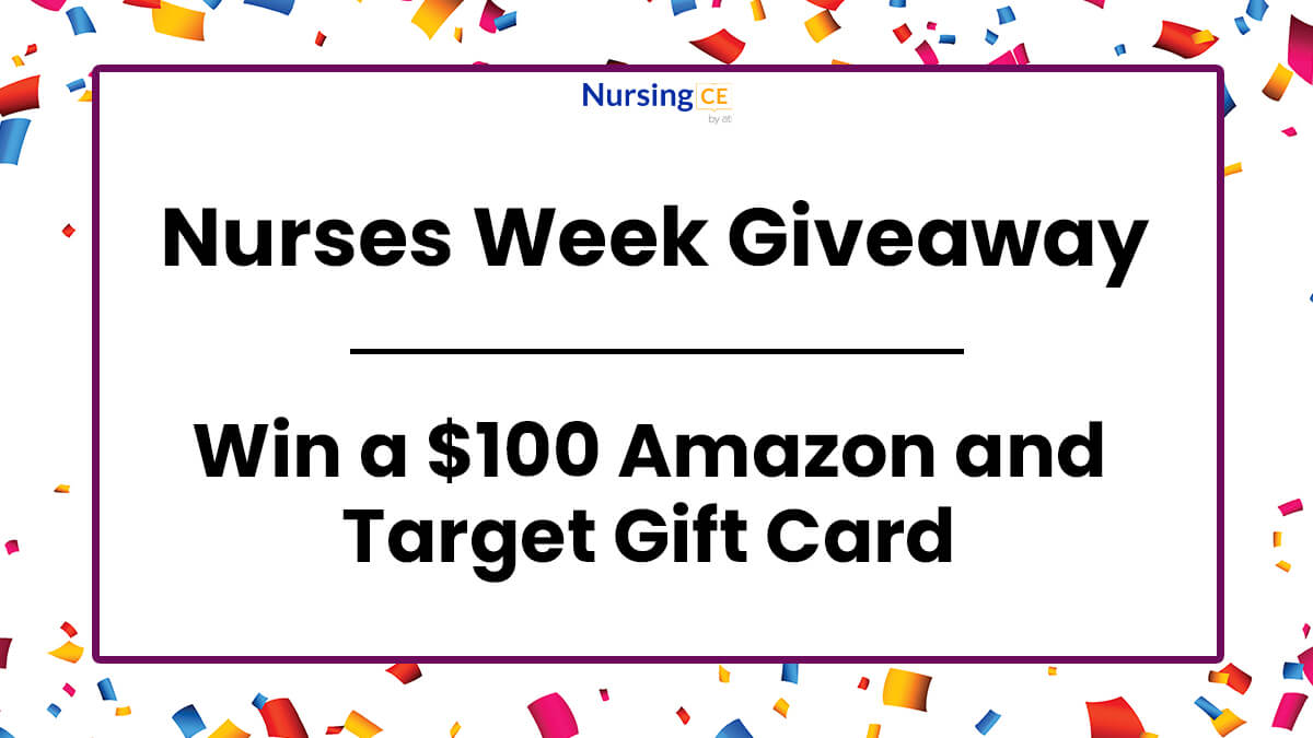 Ready for a Shopping Spree? Enter to win a $100 Target and Amazon Gift Card | Nurses Week Giveaway